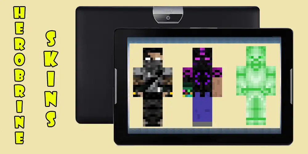 Play Herobrine craft Skins for MCPE  and enjoy Herobrine craft Skins for MCPE with UptoPlay