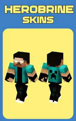 Play Herobrine Skins For MCPE