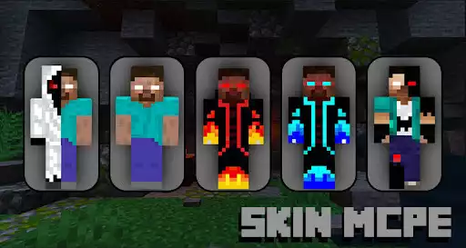 Play Herobrine Skins for Minecraft as an online game Herobrine Skins for Minecraft with UptoPlay