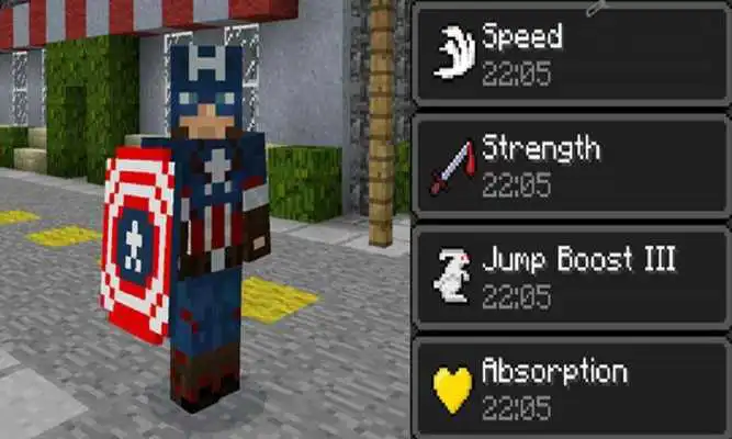 Play Hero Captain Mod for MCPE