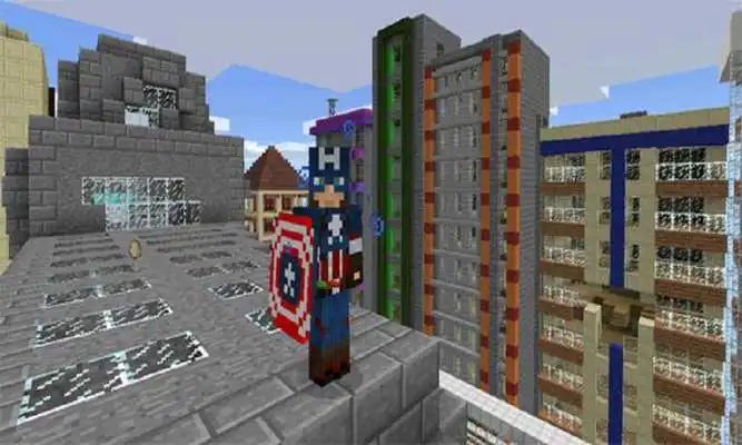 Play Hero Captain Mod for MCPE
