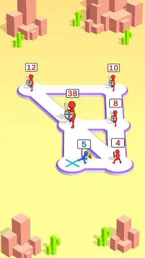 Play Hero Clash as an online game Hero Clash with UptoPlay