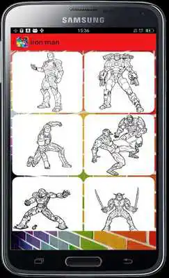 Play Hero Coloring Book