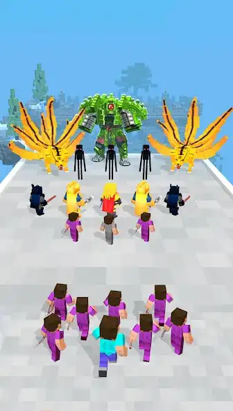 Play Hero Craft Run 3D  and enjoy Hero Craft Run 3D with UptoPlay