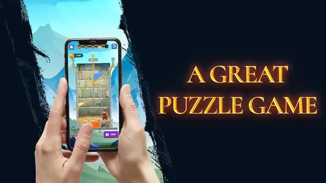 Play Hero Escape - Pull The Pin as an online game Hero Escape - Pull The Pin with UptoPlay