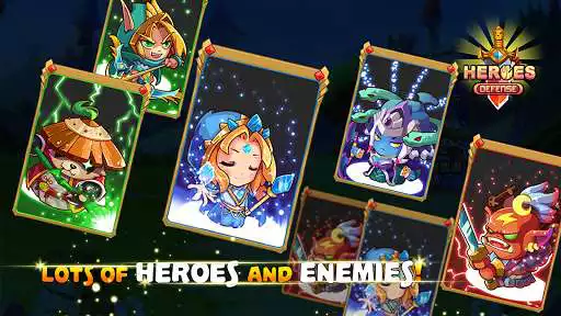 Play Heroes Defender Premium as an online game Heroes Defender Premium with UptoPlay