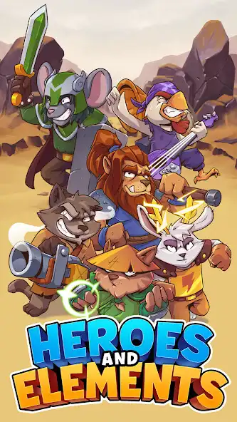 Play HeroesElements: Puzzle Match3  and enjoy HeroesElements: Puzzle Match3 with UptoPlay
