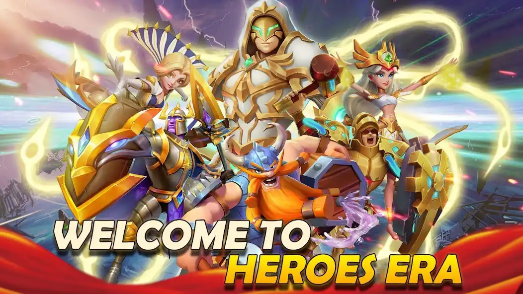 Play Heroes Era  - merge idle RPG  and enjoy Heroes Era  - merge idle RPG with UptoPlay