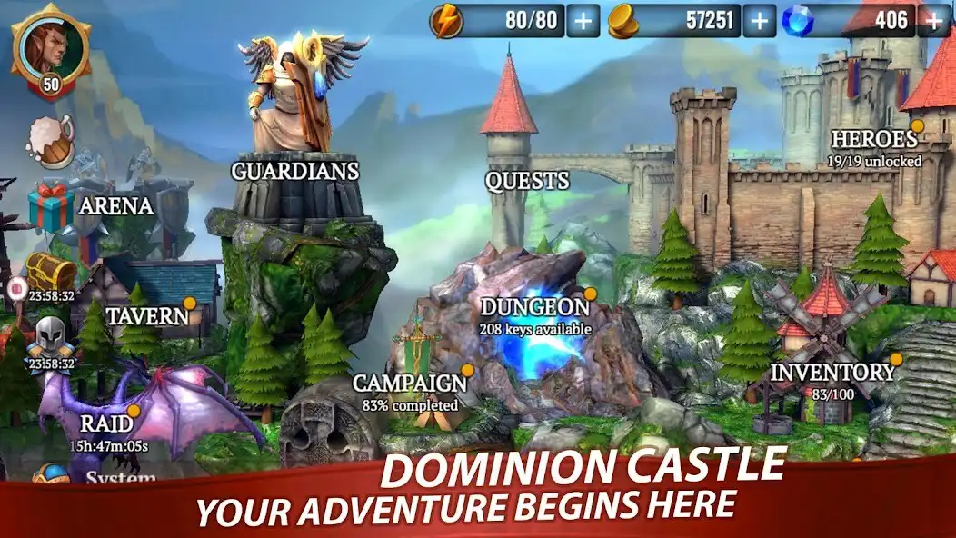 Play Heroes Forge: Turn-Based RPG  Strategy as an online game Heroes Forge: Turn-Based RPG  Strategy with UptoPlay
