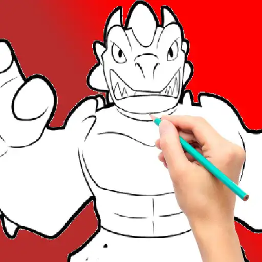 Play heroes goo jit zu Coloring APK