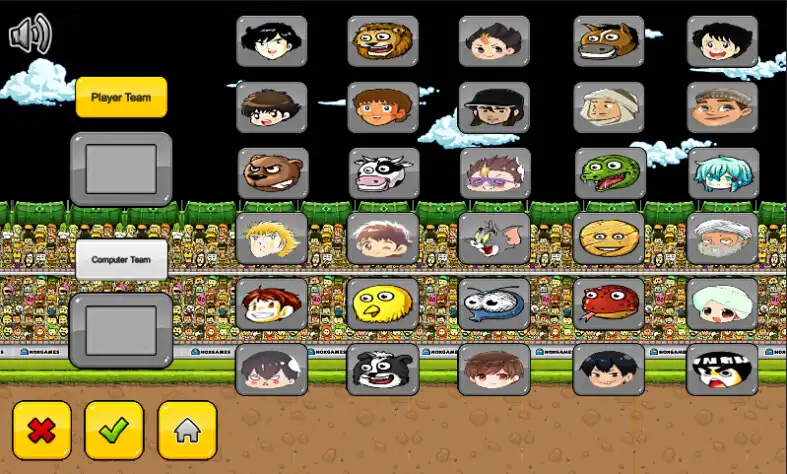 Play Heroes Head Soccer  and enjoy Heroes Head Soccer with UptoPlay