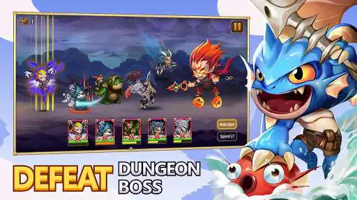 Play Heroes Legend: Idle Battle War  and enjoy Heroes Legend: Idle Battle War with UptoPlay
