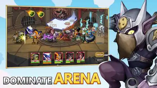 Play Heroes Legend: Idle Battle War as an online game Heroes Legend: Idle Battle War with UptoPlay