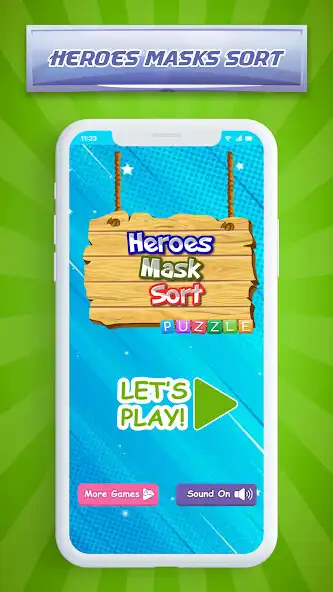 Play Heroes Mask Sort: PJ Power  and enjoy Heroes Mask Sort: PJ Power with UptoPlay
