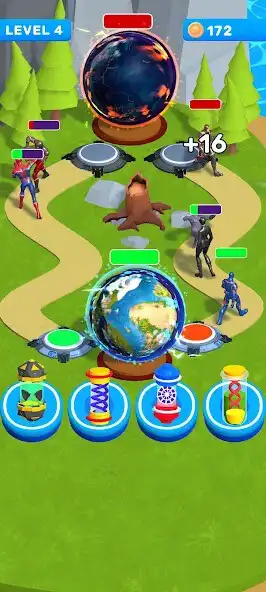 Play Heroes Merge as an online game Heroes Merge with UptoPlay