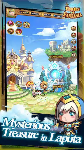 Play Heroes of Fantasia - Adventure & Lost Castle as an online game Heroes of Fantasia - Adventure & Lost Castle with UptoPlay