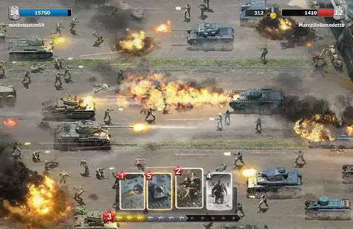 Play Heroes of War: Idle army game  and enjoy Heroes of War: Idle army game with UptoPlay