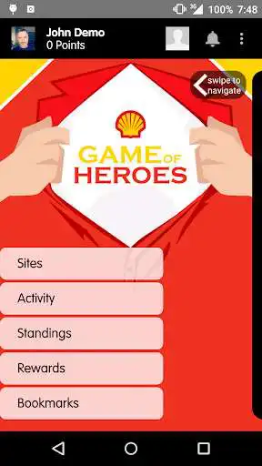 Play Hero Foundation:Game of Heroes as an online game Hero Foundation:Game of Heroes with UptoPlay
