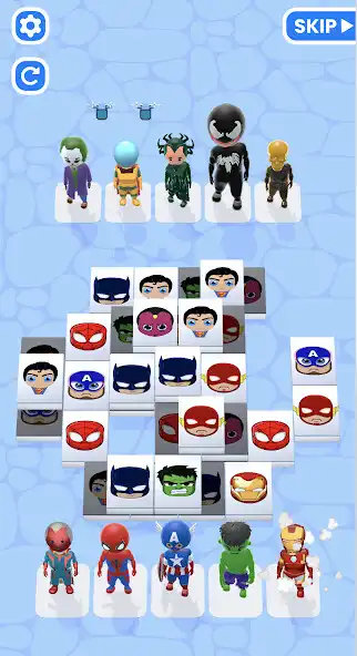 Play Hero Mahjong as an online game Hero Mahjong with UptoPlay