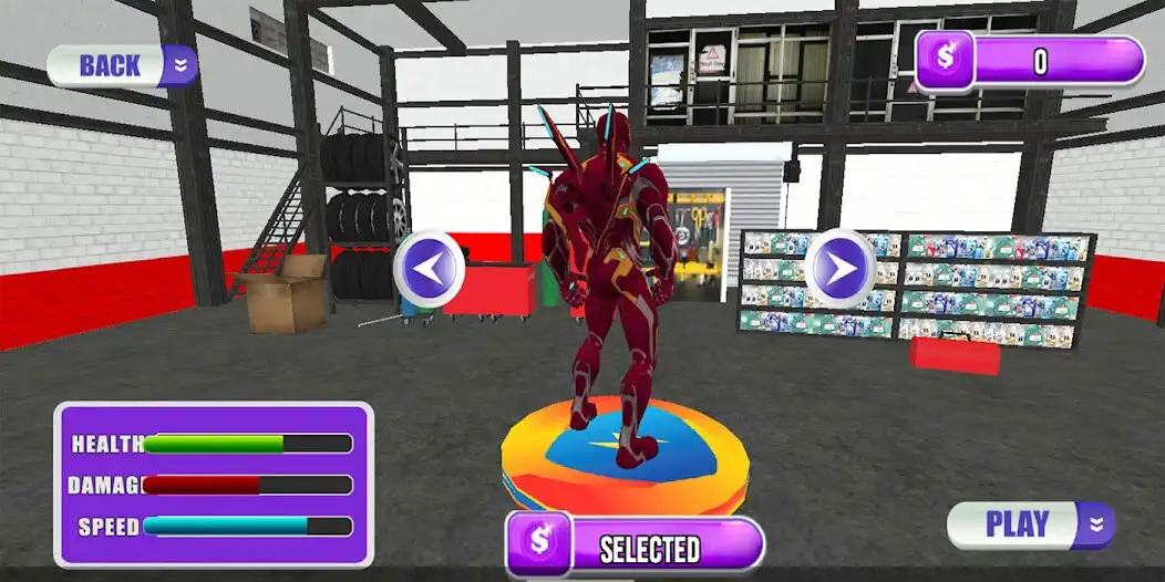Play Hero Man : Superhero Fighting as an online game Hero Man : Superhero Fighting with UptoPlay