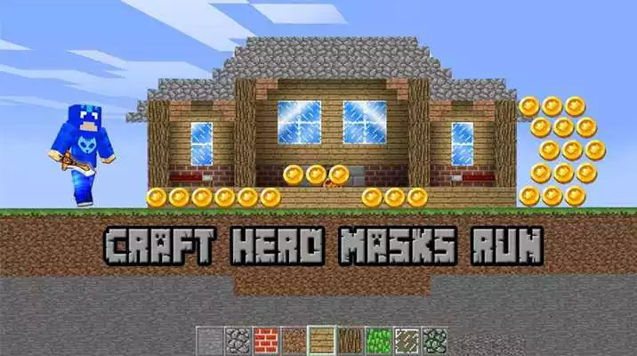 Play Hero Mask Craft Game