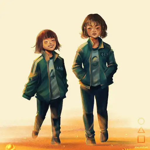 Play Hero Of Squid Game Art Wallpaper as an online game Hero Of Squid Game Art Wallpaper with UptoPlay