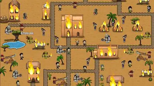 Play Hero of the desert village as an online game Hero of the desert village with UptoPlay