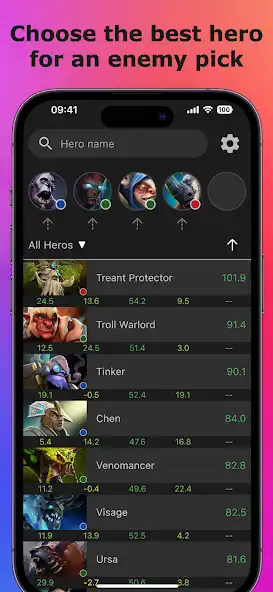 Play Hero Pick for Dota 2 as an online game Hero Pick for Dota 2 with UptoPlay