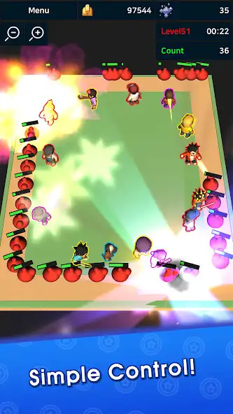 Play Hero Random Defense as an online game Hero Random Defense with UptoPlay