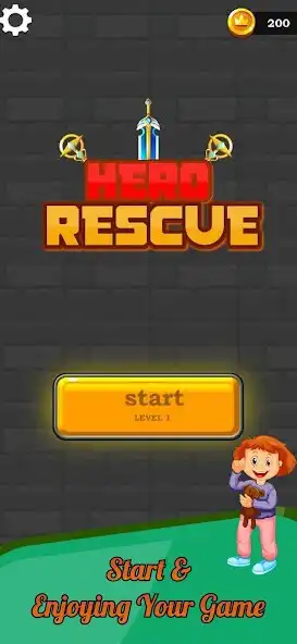 Play Hero Rescue - pull him out : pull the pin  and enjoy Hero Rescue - pull him out : pull the pin with UptoPlay