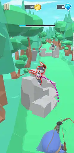 Play Hero Run : Archer as an online game Hero Run : Archer with UptoPlay
