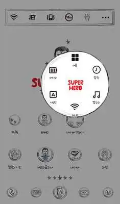 Play Hero simple face dodol theme