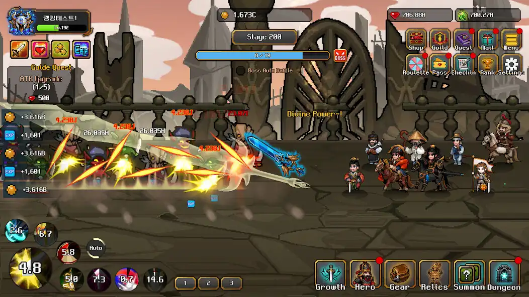 Play Hero Sword - Idle RPG  and enjoy Hero Sword - Idle RPG with UptoPlay