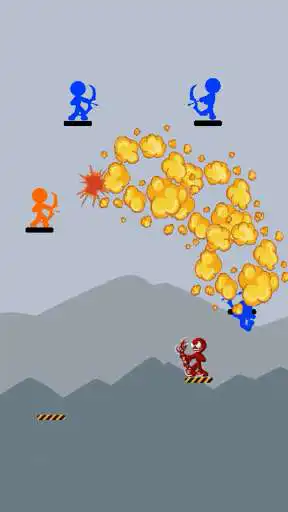 Play Hero Trigger - Stick Archer as an online game Hero Trigger - Stick Archer with UptoPlay