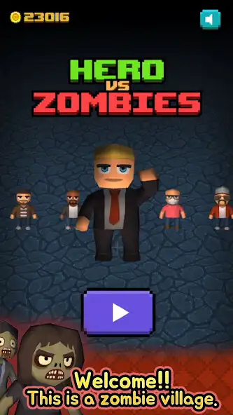 Play Hero Vs Zombies  and enjoy Hero Vs Zombies with UptoPlay
