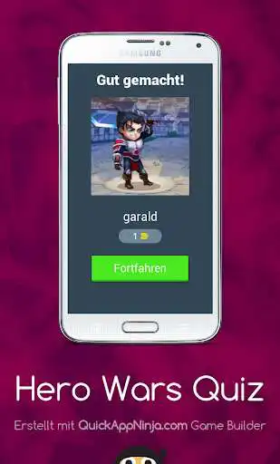 Play Hero Wars Quiz as an online game Hero Wars Quiz with UptoPlay