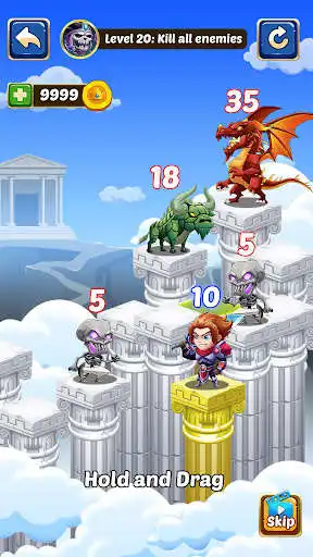 Play Hero Wars - Rescue Princess as an online game Hero Wars - Rescue Princess with UptoPlay