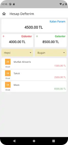 Play Hesap Defterim  and enjoy Hesap Defterim with UptoPlay