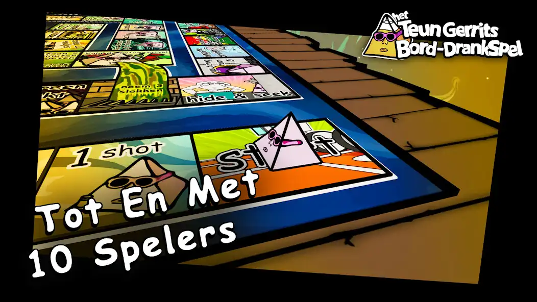 Play Het TeunGerrits Bord-drankspel as an online game Het TeunGerrits Bord-drankspel with UptoPlay