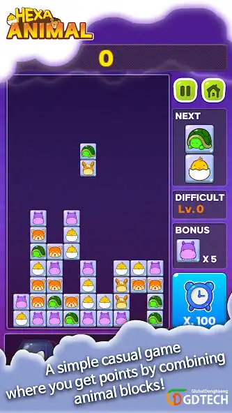 Play Hexa Animal as an online game Hexa Animal with UptoPlay