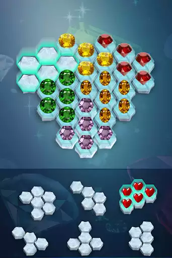 Play Hexa Block 3D Puzzle as an online game Hexa Block 3D Puzzle with UptoPlay