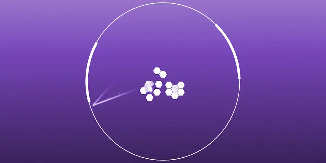 Play HexaBreaker as an online game HexaBreaker with UptoPlay