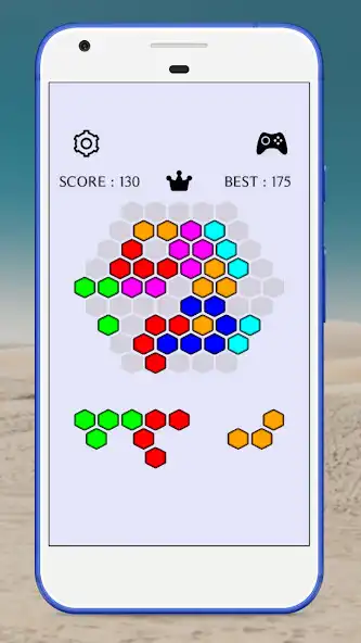 Play Hexa Cell Connect as an online game Hexa Cell Connect with UptoPlay