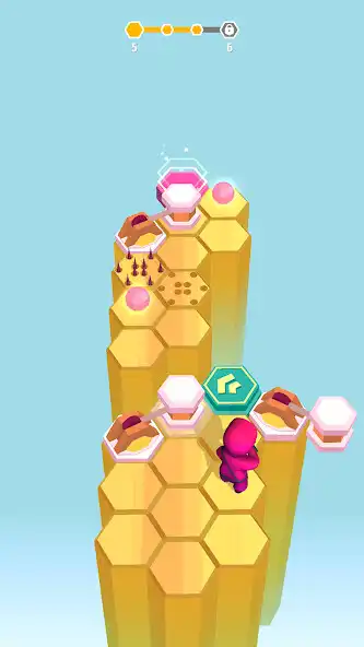 Play Hexacoup: 3D Puzzle as an online game Hexacoup: 3D Puzzle with UptoPlay