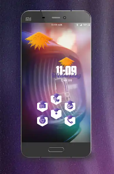Play Hexad Purple Icons Pack  and enjoy Hexad Purple Icons Pack with UptoPlay