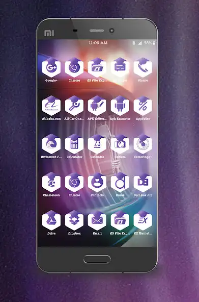Play Hexad Purple Icons Pack as an online game Hexad Purple Icons Pack with UptoPlay