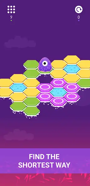 Play Hexadron - logic puzzle game as an online game Hexadron - logic puzzle game with UptoPlay