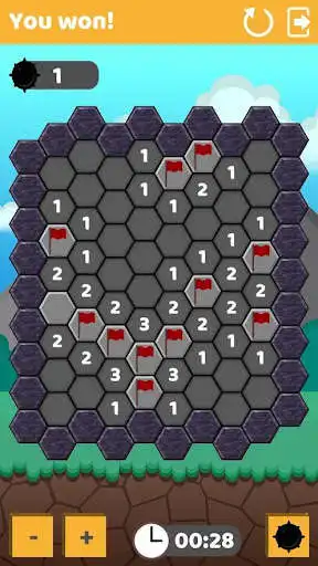 Play Hexa Gold Miner as an online game Hexa Gold Miner with UptoPlay