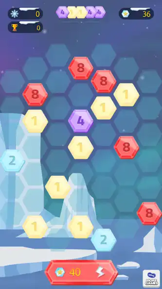 Play Hexagon4ice as an online game Hexagon4ice with UptoPlay
