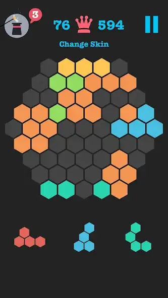 Play Hexagon Fit - Block Hexa Puzzle  Merge Brick  and enjoy Hexagon Fit - Block Hexa Puzzle  Merge Brick with UptoPlay